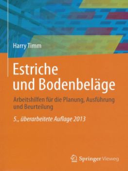 Fachbuch Estrich und Bodenbeläge